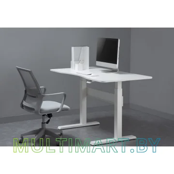 Стол для работы стоя ErgoSmart Air Desk L (белый) картинка 4